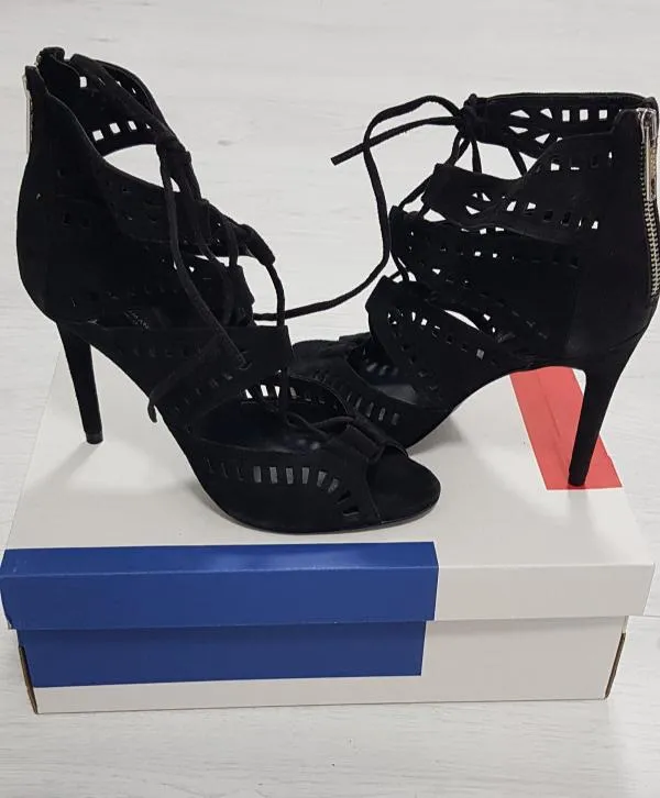 Sandale cu toc Zara EU 39 | Negru - Image 2
