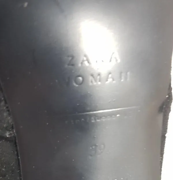 Sandale cu toc Zara EU 39 | Negru - Image 4