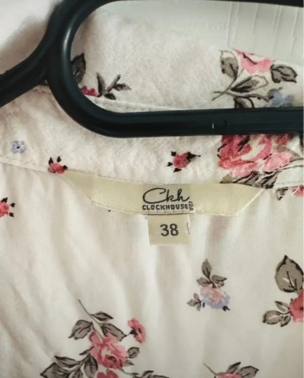 Cămașă C&A M | Alb, Normal, Fără mâneci, Floral & Tropical - Image 4