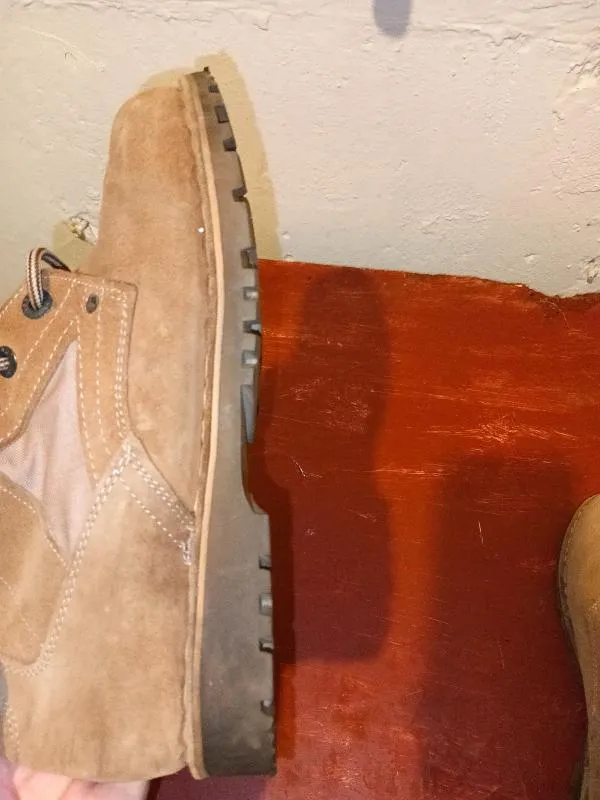 Bocanci G.T.C. EU 42 | Bej, Piele întoarsă Suede - Image 6