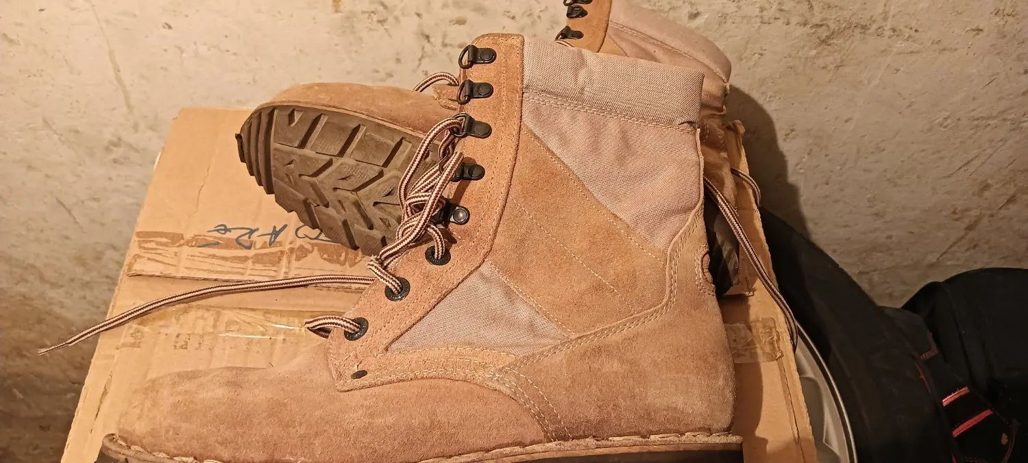 Bocanci G.T.C. EU 42 | Bej, Piele întoarsă Suede - Image 9