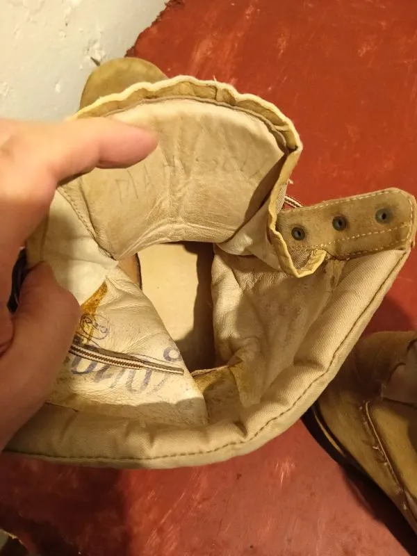 Bocanci G.T.C. EU 42 | Bej, Piele întoarsă  Suede - Image 7