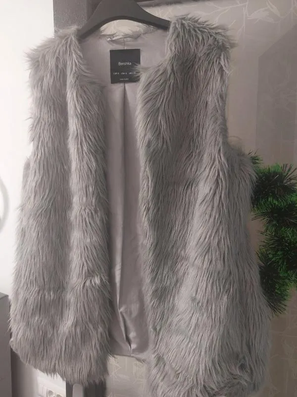 Vestă Bershka EU 36 | Gri - Image 2