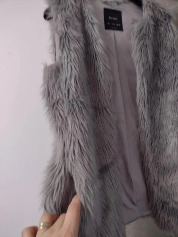 Vestă Bershka EU 36 | Gri - Image 3