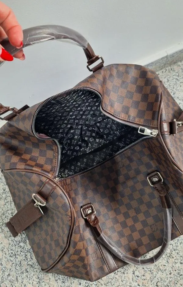 Geantă de voiaj Louis Vuitton | Maro, Piele ecologică - Image 2