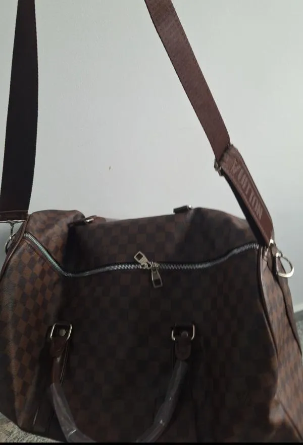 Geantă de voiaj Louis Vuitton | Maro, Piele ecologică - Image 3