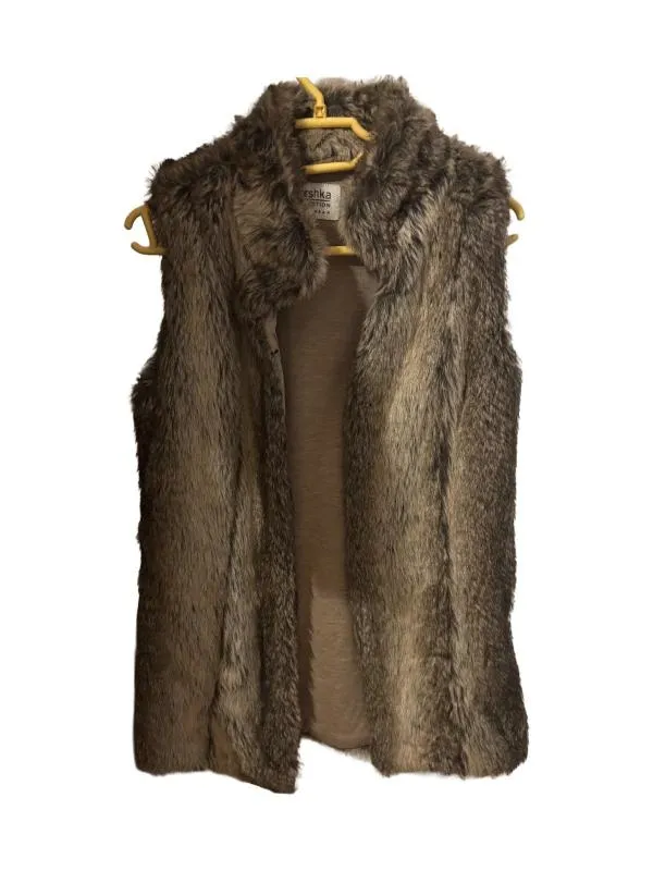 Vestă Bershka S | Caramel, Fără glugă