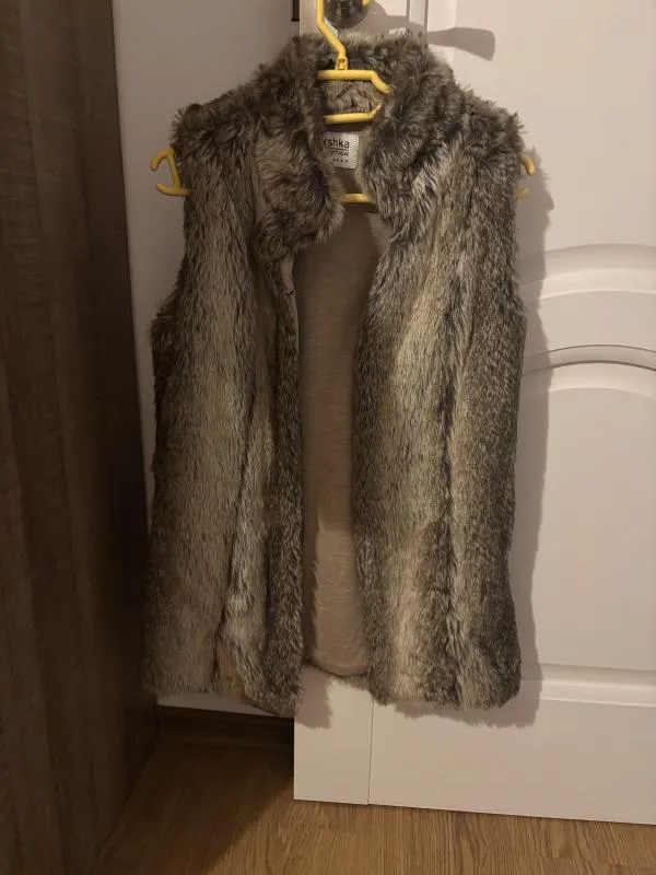 Vestă Bershka S | Caramel, Fără glugă - Image 2