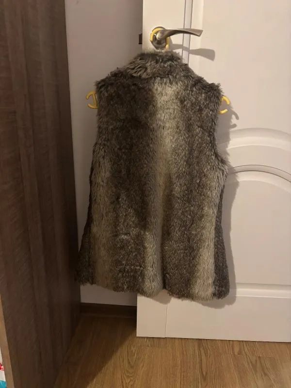 Vestă Bershka S | Caramel, Fără glugă - Image 3