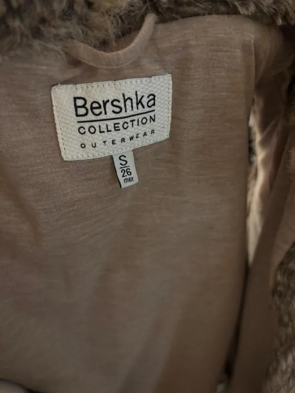 Vestă Bershka S | Caramel, Fără glugă - Image 4