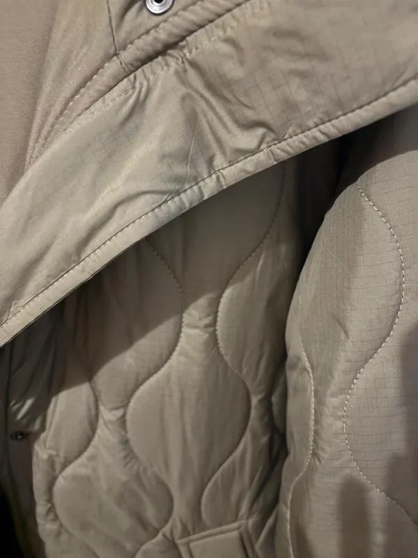 Geacă parka Zara EU 36 | Khaki, Cu glugă - Image 5