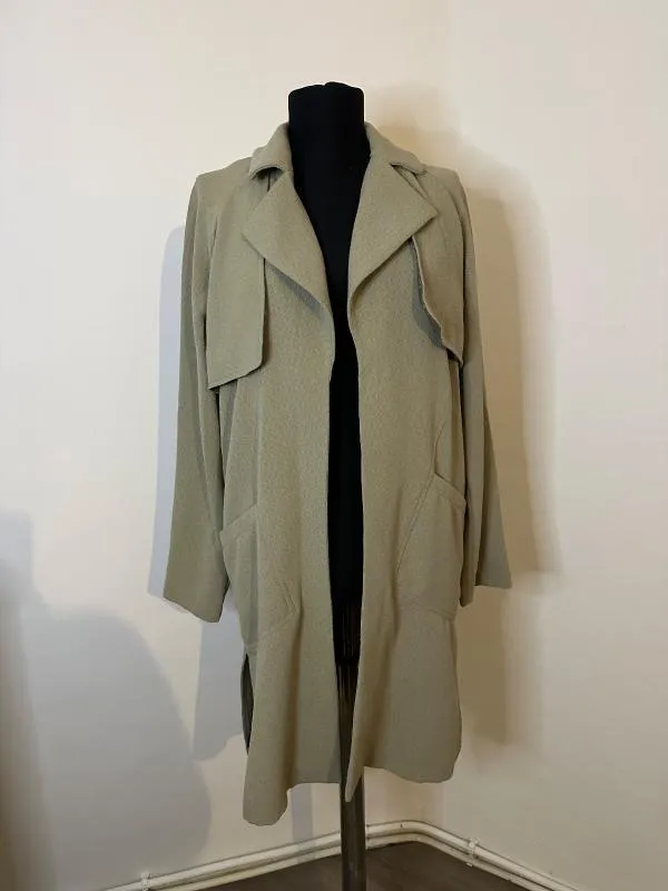 Trenci Warehouse M | Khaki, Fără glugă - Image 2