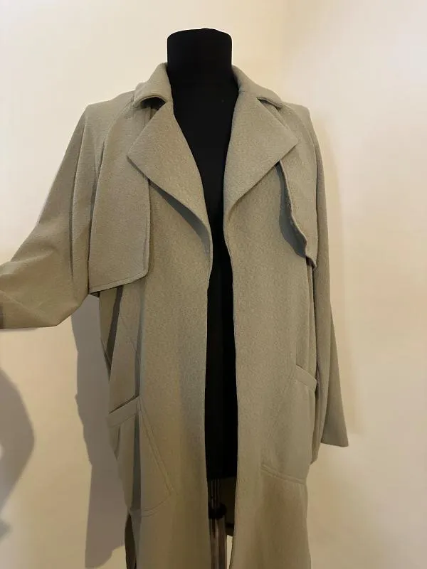 Trenci Warehouse M | Khaki, Fără glugă - Image 3
