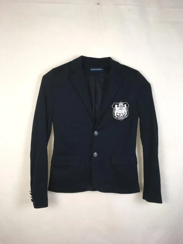 Blazer Ralph Lauren S | Bleumarin, Fără glugă, Bumbac - Image 2
