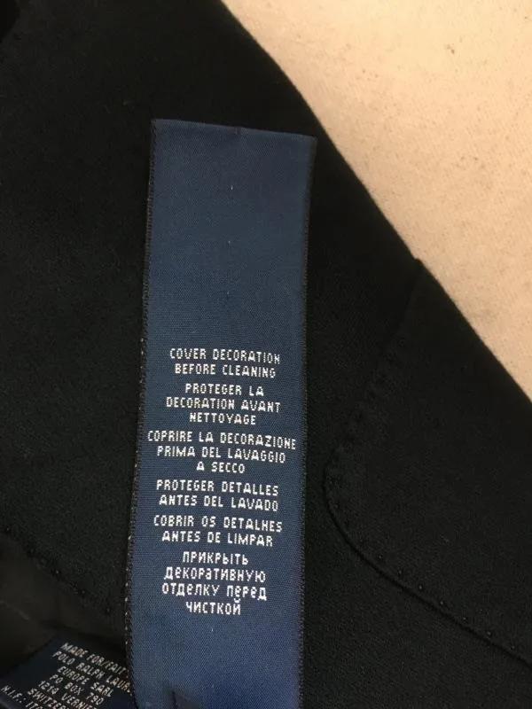 Blazer Ralph Lauren S | Bleumarin, Fără glugă, Bumbac - Image 4