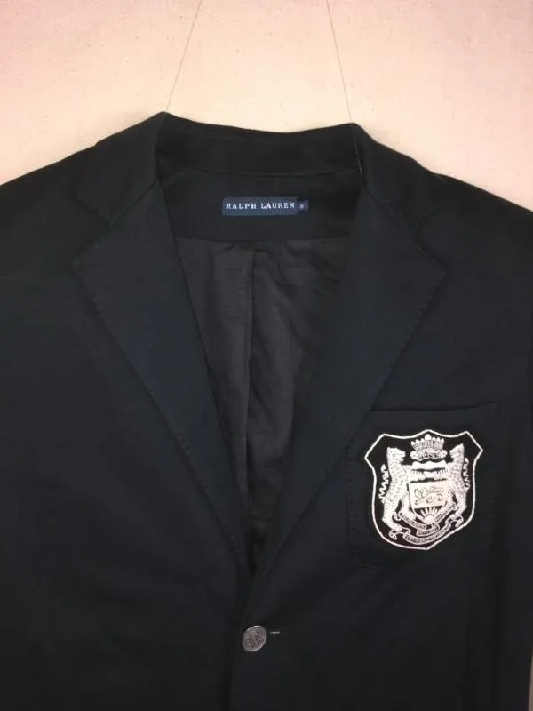Blazer Ralph Lauren S | Bleumarin, Fără glugă, Bumbac - Image 8