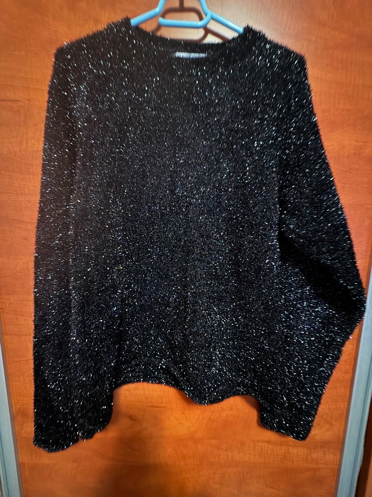 Pulover la baza gâtului Zara EU 42 | Negru, Normal, Regular fit, Poliester - Image 2
