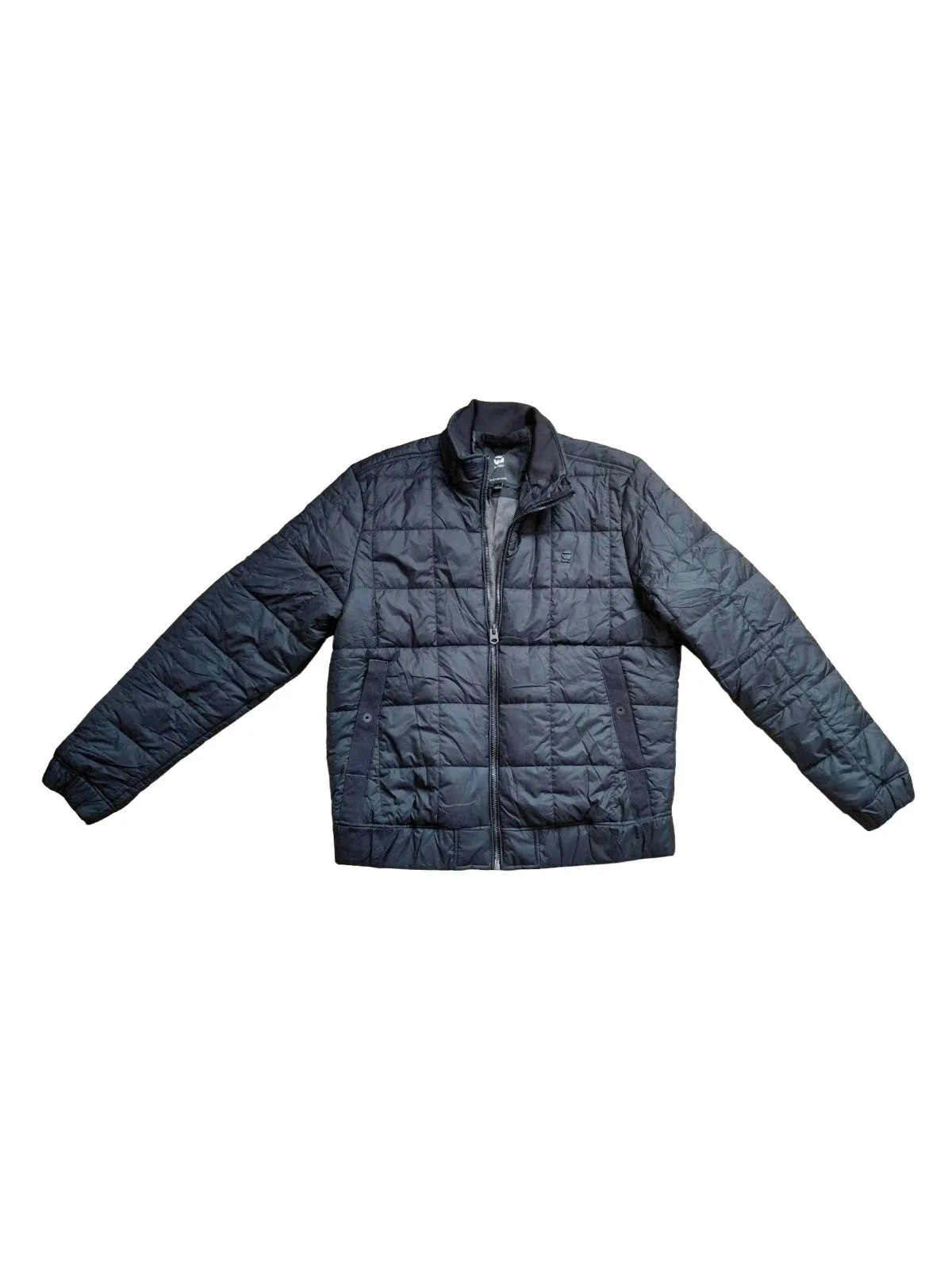 Geacă de iarnă G-Star RAW L | Negru, Fără glugă