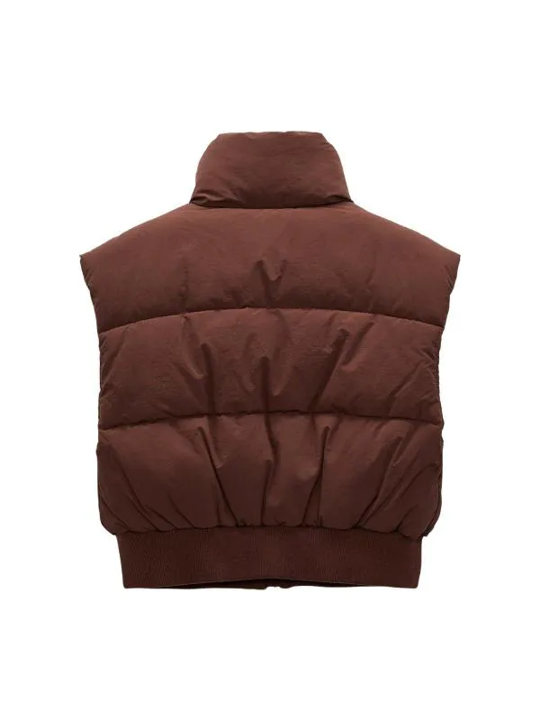 Vestă Zara EU 36 | Maro, Fără glugă - Image 2