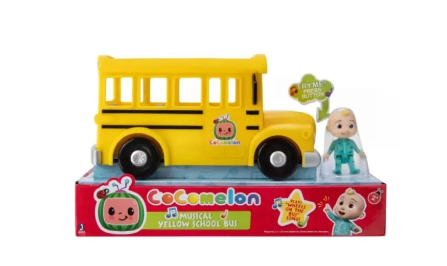 Jucărie educativă Autobuz Cocomelon 1 - 2 ani | Galben - Image 4