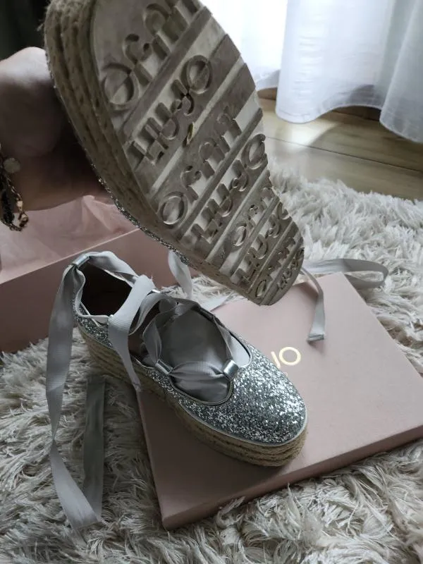Espadrile Liu•Jo EU 37 | Argintiu - Image 4