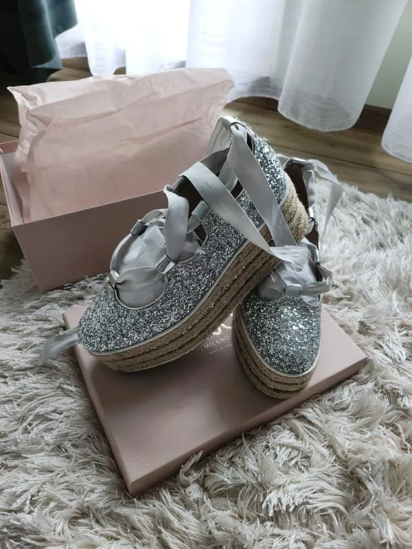 Espadrile Liu•Jo EU 37 | Argintiu - Image 6