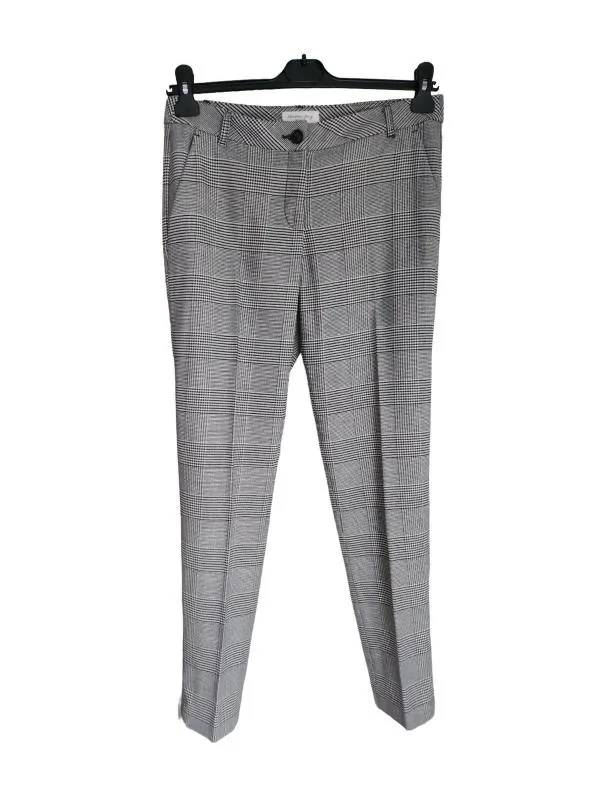 Pantaloni Christian Berg EU 38 | Gri, Lungi, Talie înaltă, Tapered (Conici) fit