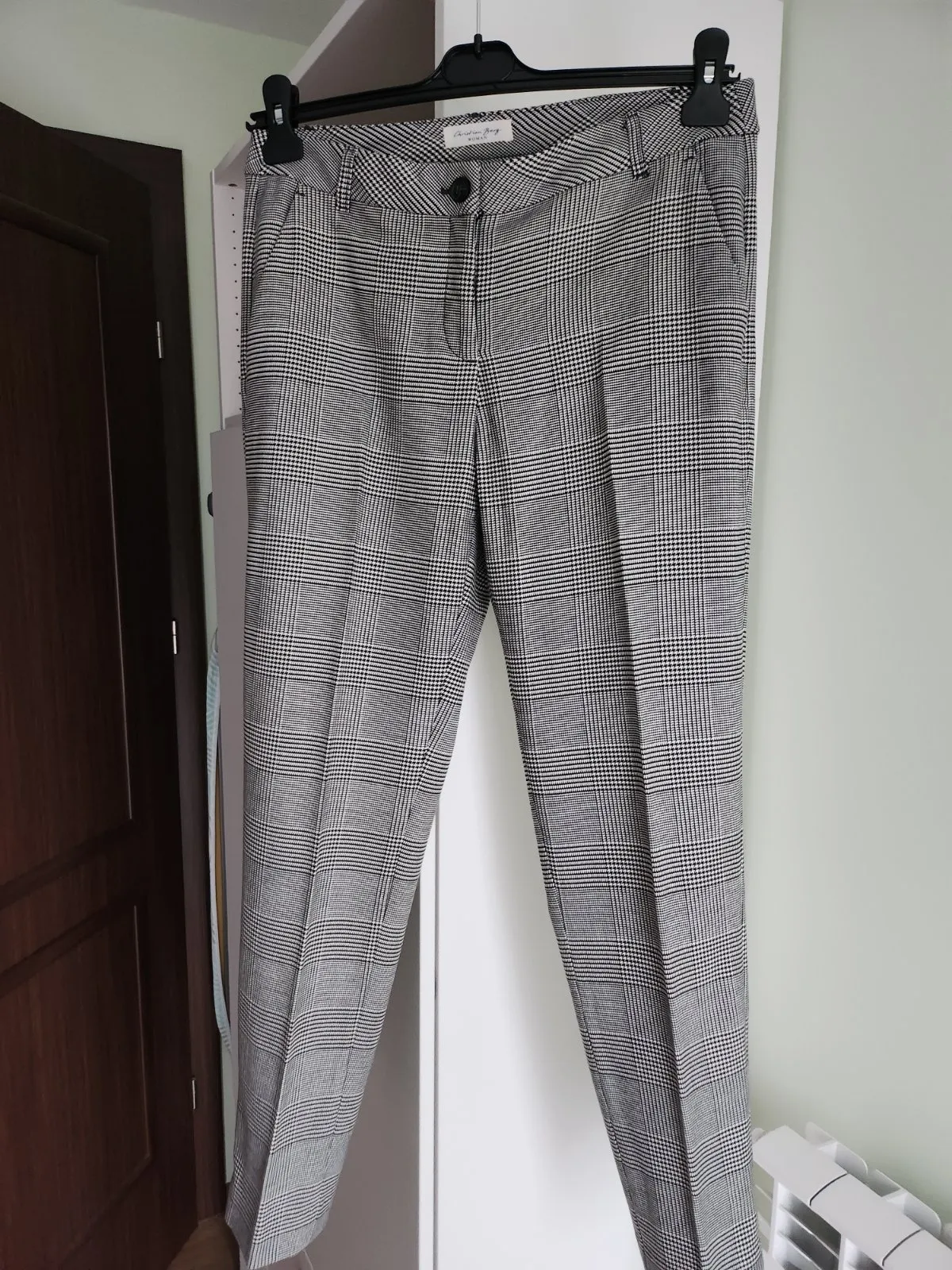 Pantaloni Christian Berg EU 38 | Gri, Lungi, Talie înaltă, Tapered (Conici) fit - Image 2