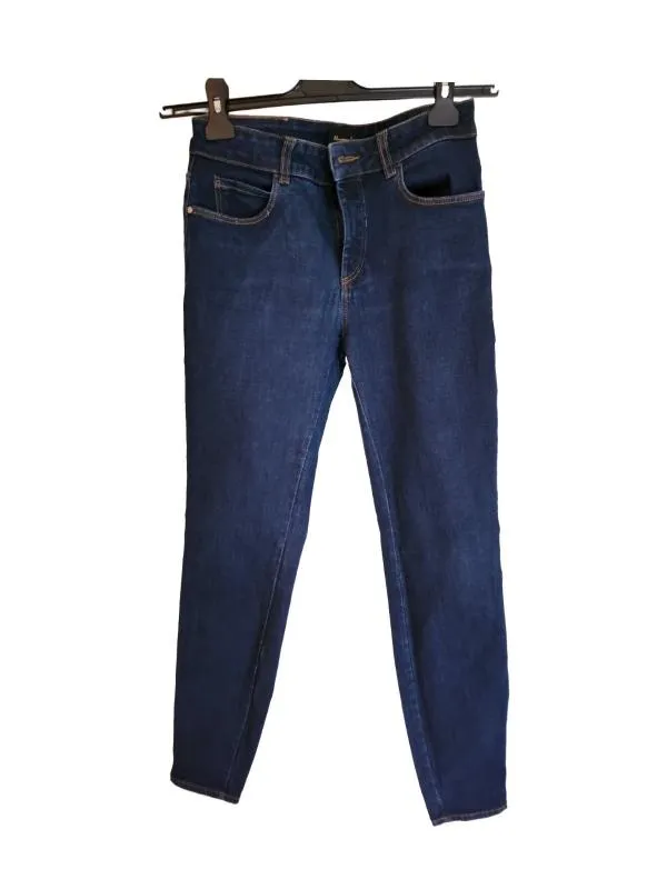 Blugi Massimo Dutti EU 38 | Bleumarin, Lungi
