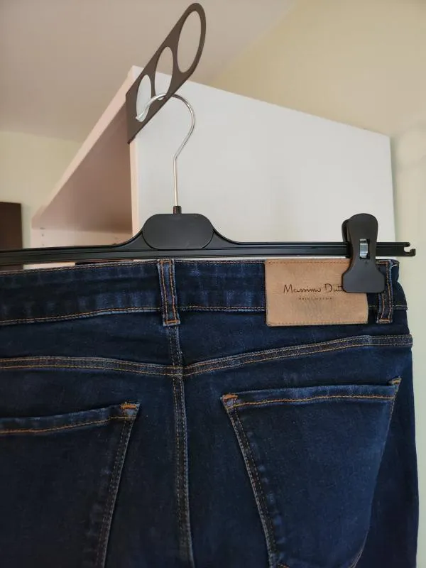 Blugi Massimo Dutti EU 38 | Bleumarin, Lungi - Image 4