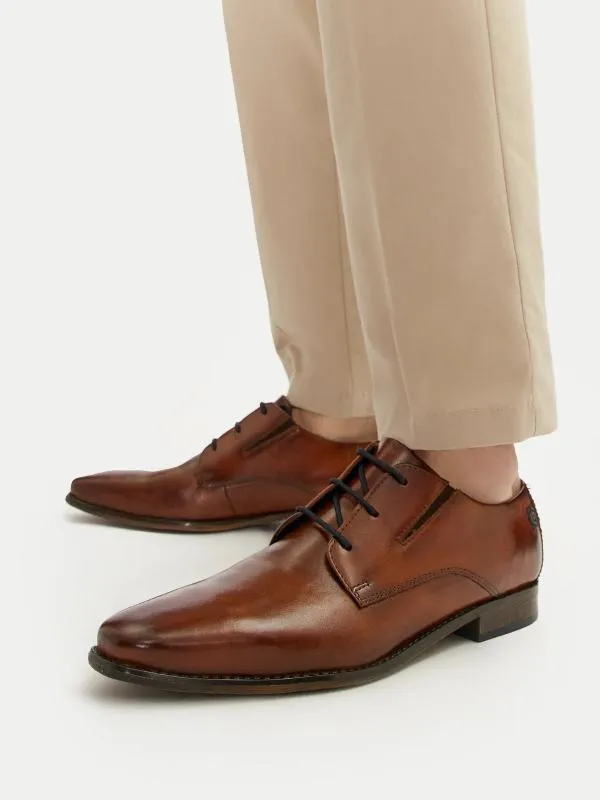 Pantofi Bugatti EU 43 | Cărămiziu, Piele naturală - Image 4