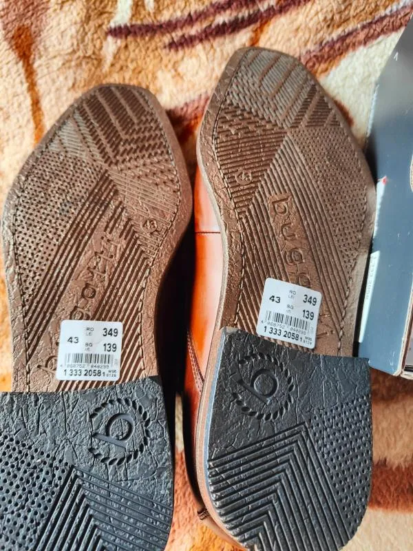 Pantofi Bugatti EU 43 | Cărămiziu, Piele naturală - Image 10
