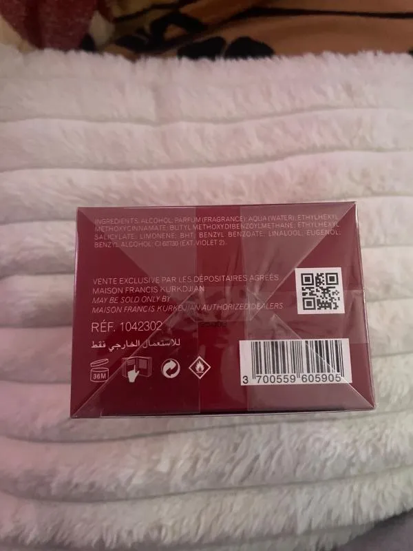 Baccarat rouge 540 - 70 ml Maison Francis Kurkdjian - Image 6