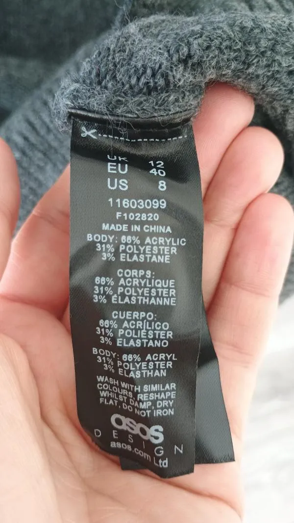 Cardigan ASOS EU 40 | Gri - Image 5