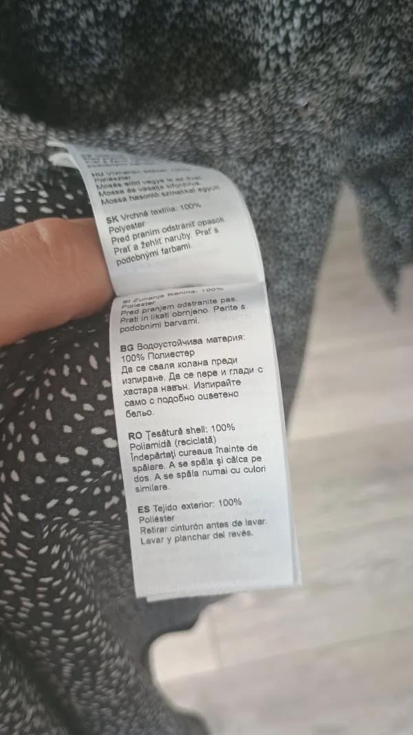 Rochie casual Guido Maria Kretschmer EU 36 | Negru, Maxi, Mânecă lungă, Buline & Imprimeuri mici - Image 9