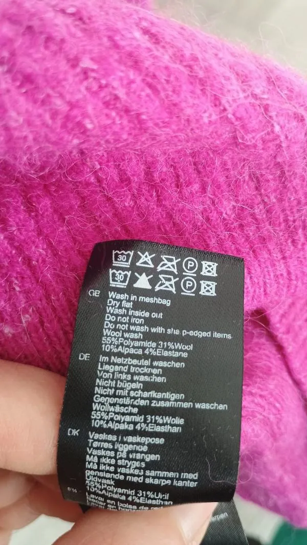 Pulover Rituals EU 36 | Fuchsia, Normal, Mânecă lungă, Regular fit - Image 5