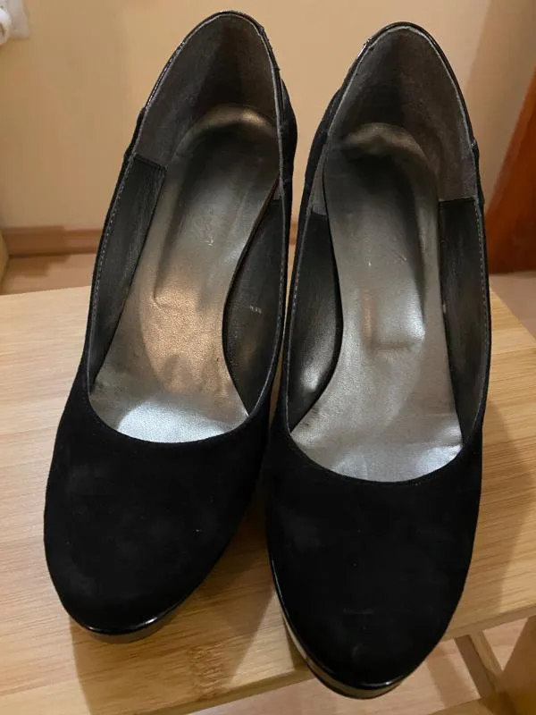 Pantofi cu toc înalt Conelli EU 36 | Negru, Piele naturală - Image 5