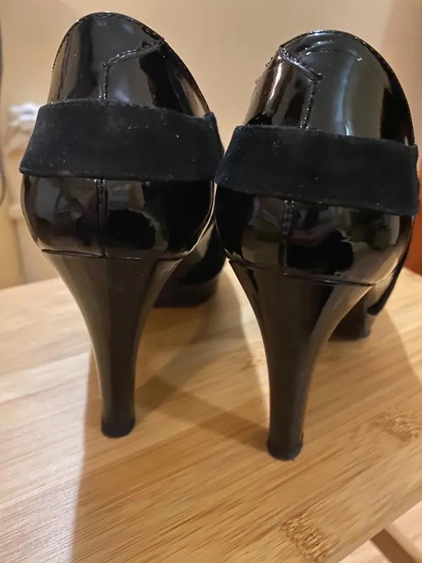 Pantofi cu toc înalt Conelli EU 36 | Negru, Piele naturală - Image 3