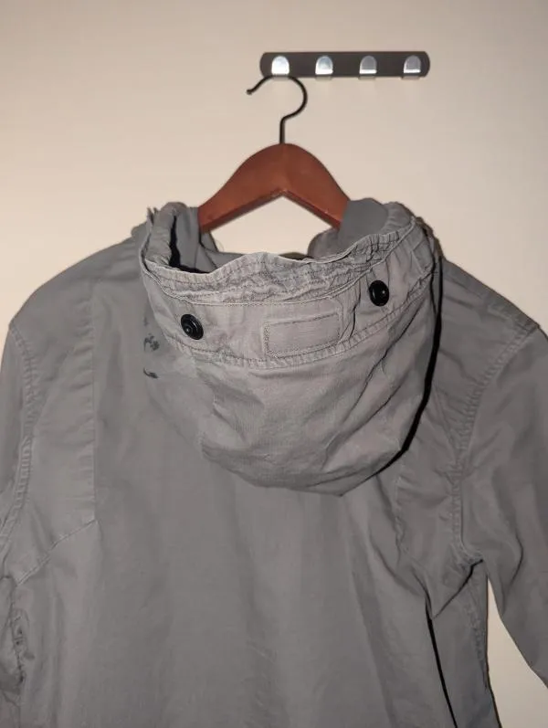 Geacă G-Star RAW M | Gri, Cu glugă, Bumbac - Image 3