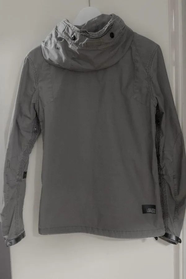 Geacă G-Star RAW M | Gri, Cu glugă, Bumbac - Image 6