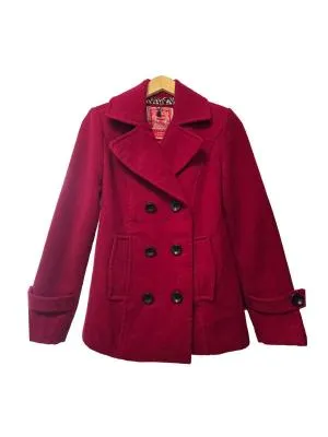 Palton Livre EU 34 | Burgundy, Fără glugă