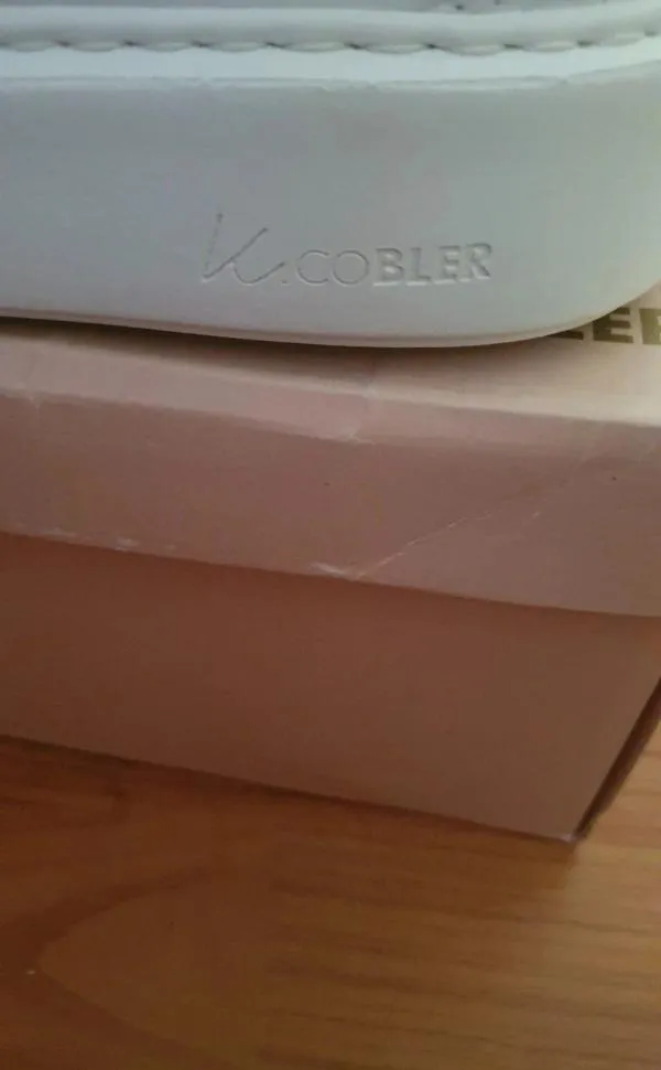 Sneakers K. Cobler EU 38 | Alb, Monocrom, Piele naturală - Image 7