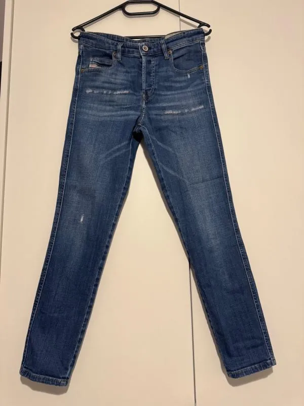 Blugi Diesel EU 36 | Albastru, Lungi, Talie medie, Skinny fit, Denim - Image 5