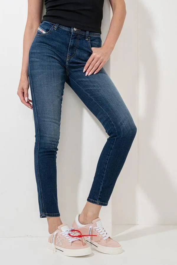 Blugi Diesel EU 36 | Albastru, Lungi, Talie medie, Skinny fit, Denim - Image 2