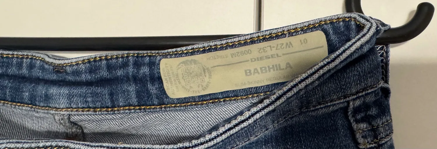 Blugi Diesel EU 36 | Albastru, Lungi, Talie medie, Skinny fit, Denim - Image 8