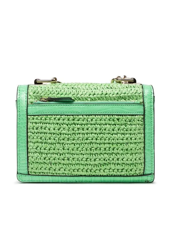 Geantă crossbody Guess | Verde, Monocrom, Piele ecologică - Image 2