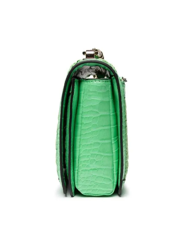Geantă crossbody Guess | Verde, Monocrom, Piele ecologică - Image 3