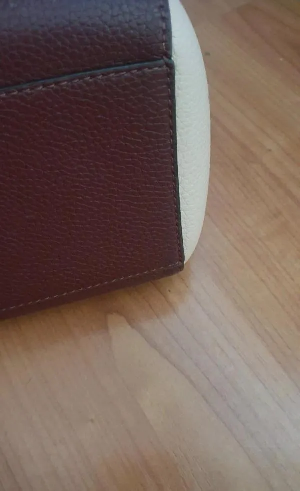 Geantă de umăr Michael Kors | Burgundy, Monocrom, Piele naturală - Image 5