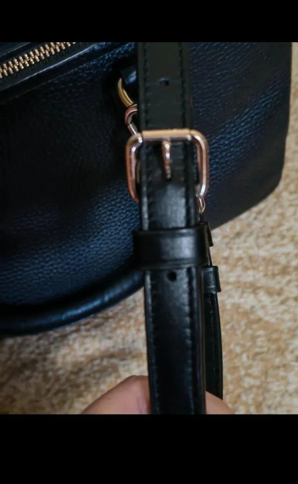 Geantă de umăr Coach | Negru, Monocrom, Piele naturală - Image 7