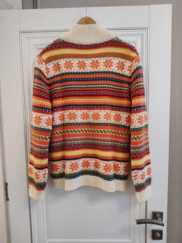 Cardigan TCM EU 40 | Multicolor, Fără mâneci, Lână - Image 6